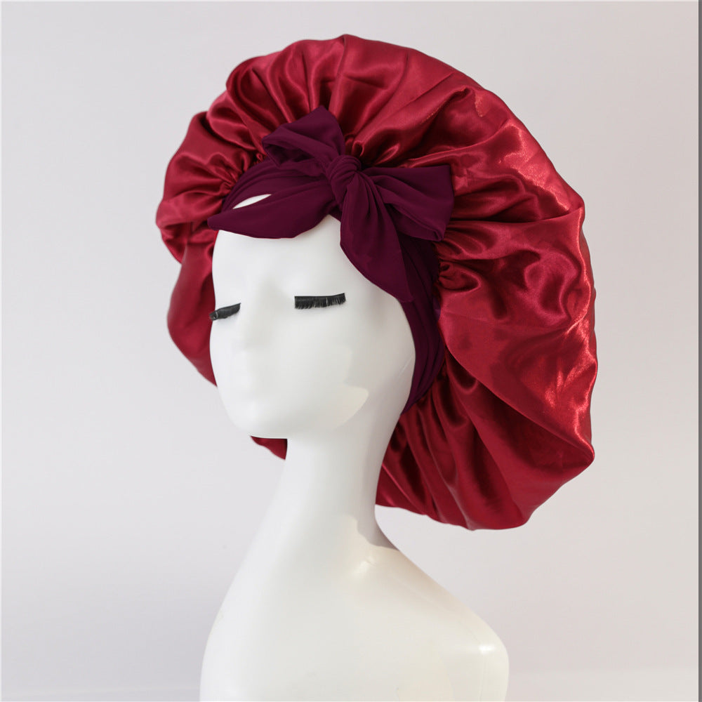 Silky Charm - 100% Mulberry Silk Bonnet