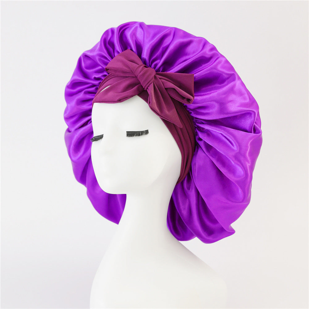 Silky Charm - 100% Mulberry Silk Bonnet