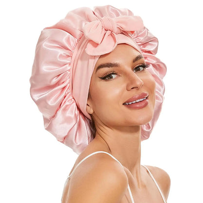 Silky Charm - 100% Mulberry Silk Bonnet