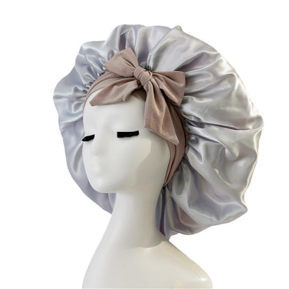 Silky Charm - 100% Mulberry Silk Bonnet